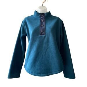 Draper James Turtleneck Pullover Fleece Size Small WORN ONCE